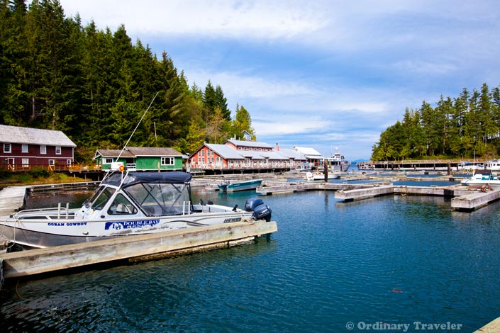 Telegraph Cove Harbor North Vancouver Island