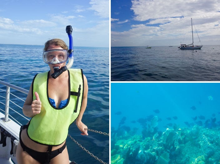Snorkeling at Sombrero Reef