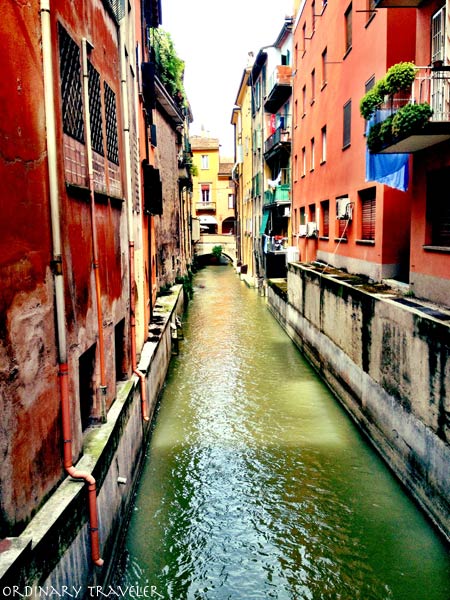 Bologna's hidden canals