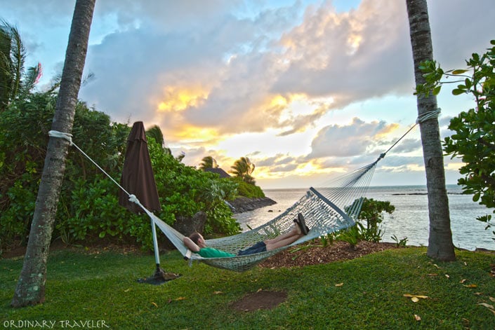 The Four Seasons Mauritius Beach Hammock