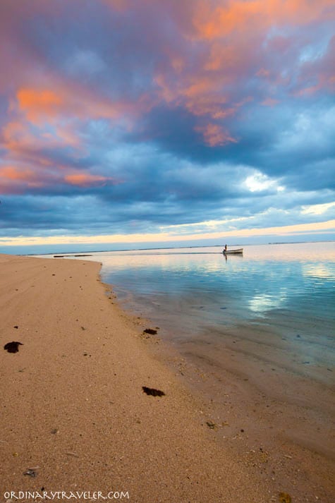 Fisherman Le Morne Peninsula at St. Regis Mauritius