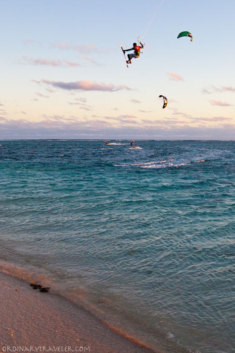 Kitesurfing Le Morne Mauritius