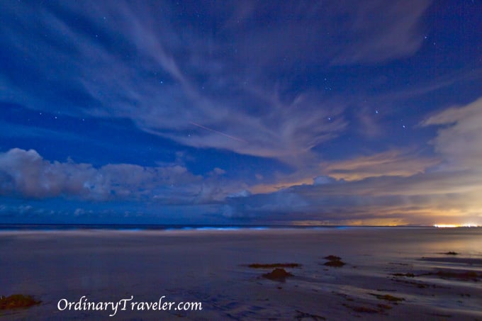 Red Tide Magic - Bioluminescence Captured at Night in San Diego