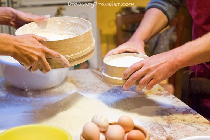 How to Make Pasta from Scratch - In Italy!