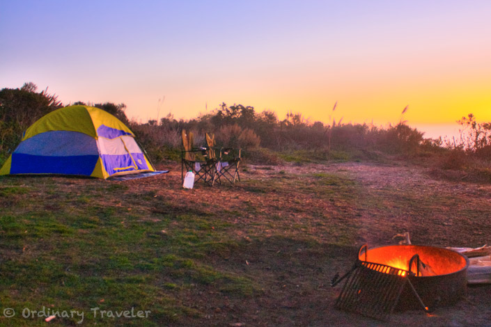 Kirk Creek Campground Camping Big Sur Sunset