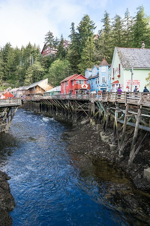 Ketchikan Port On Alaska Cruise