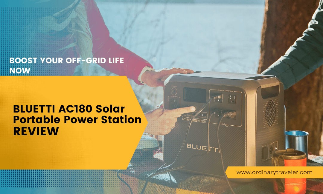 BLUETTI AC180 Solar Power Station: Boost Your Off-Grid Life