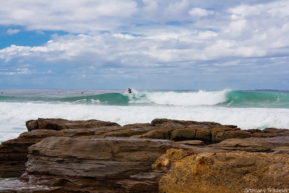 Mereweather Beach, East Coast of Australia