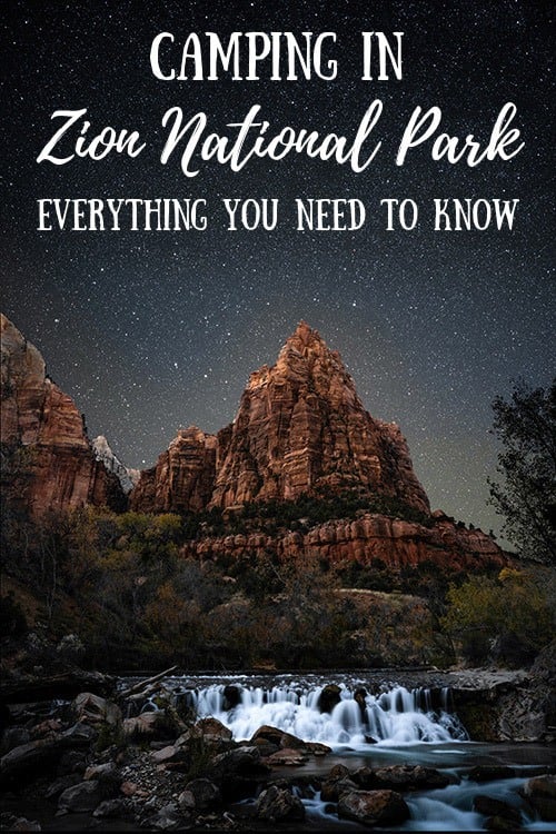 Camping in Zion National Park: Everything You Need to Know