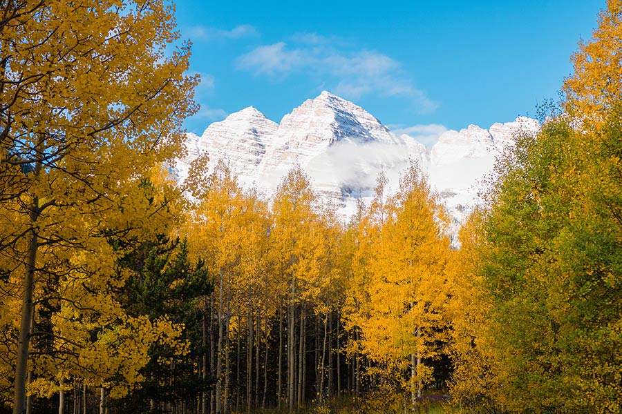 Maroon Bells Colorado Weekend Getaway