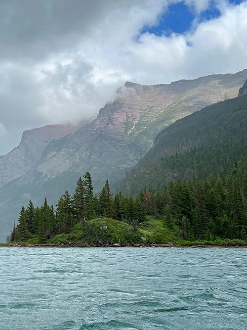 Rising Sun Boat Tours at St. Mary Lake