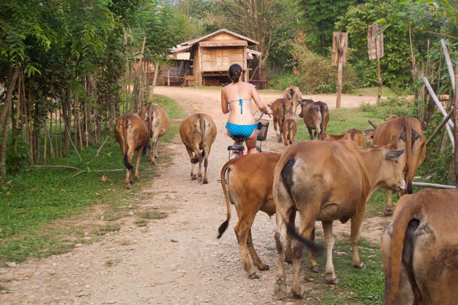 In Search of the Blue Lagoon in Laos