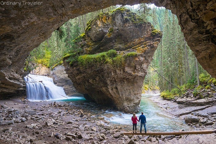 Johnston Canyon Waterfall - Alberta, Canada