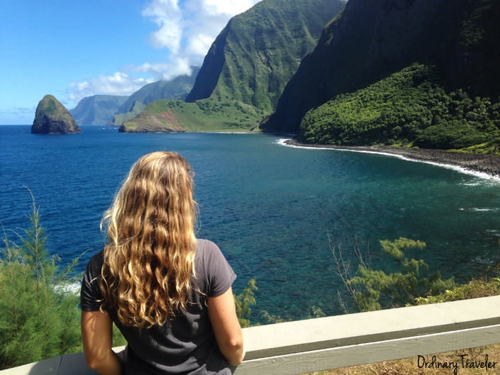 Molokai Kalaupapa Lookout Hawaii