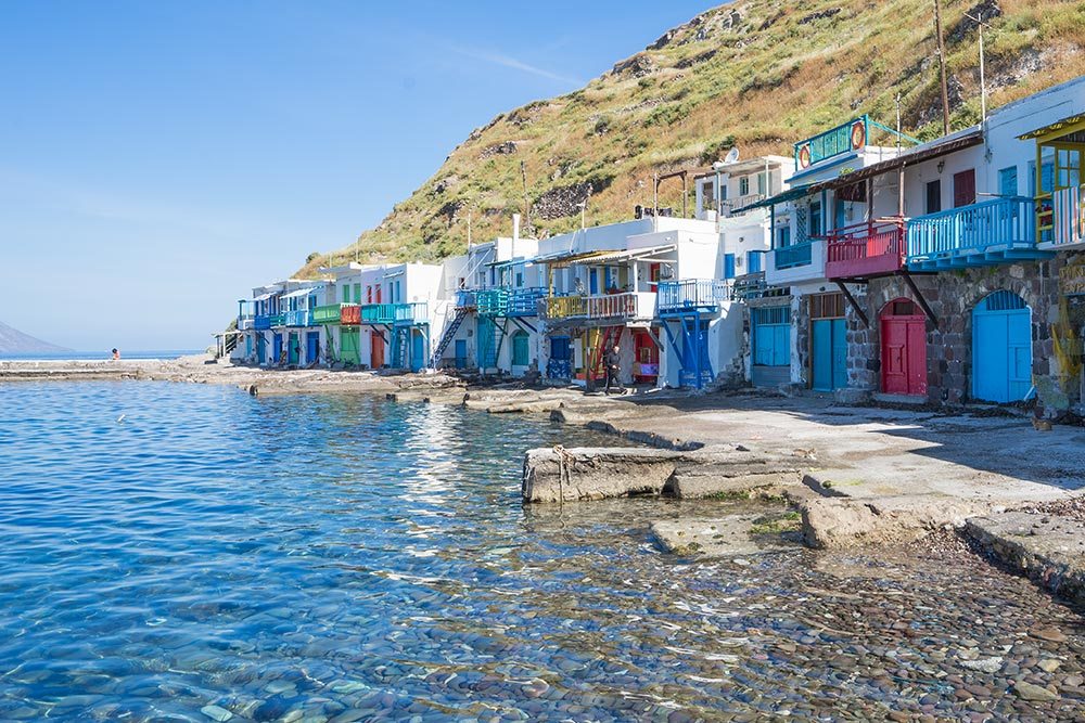 Klima Village in Milos, Greece