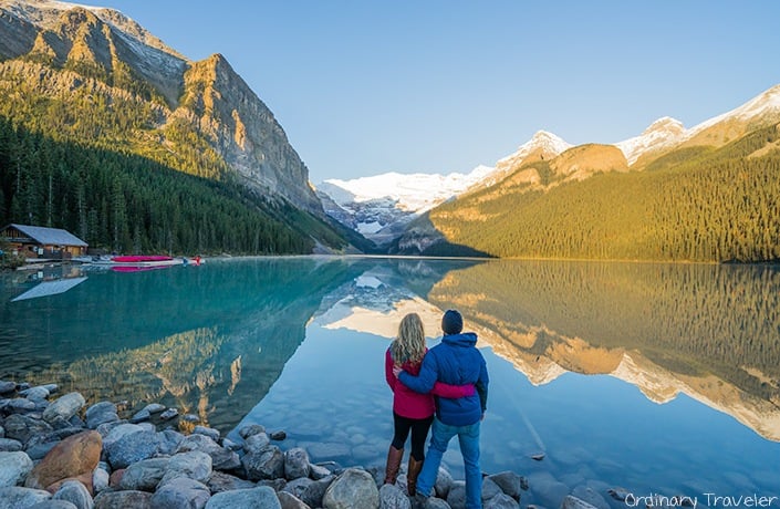 Lake Louise Sunrise - Alberta, Canada