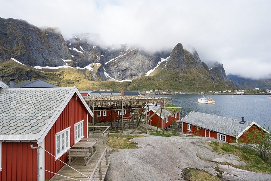 Reine Rorbuer in Lofoten Islands, Norway