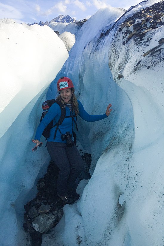 Matanuska Glacier in Mat-Su Valley, Alaska