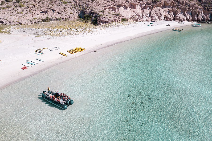 Isla Espíritu Santo in Baja, Mexico