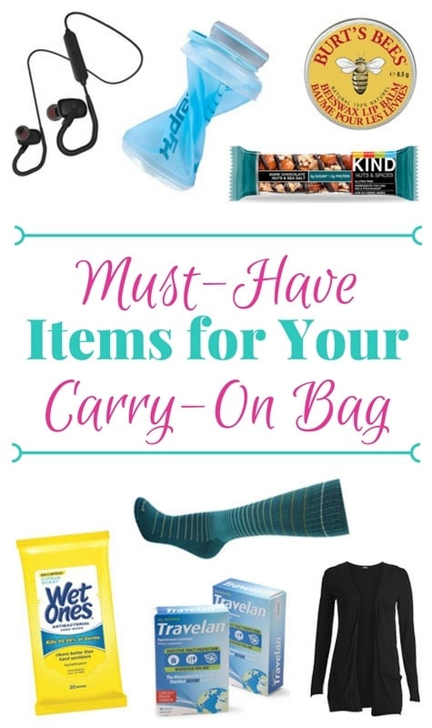 6 Must-Have Items for Your Carry-On Bag