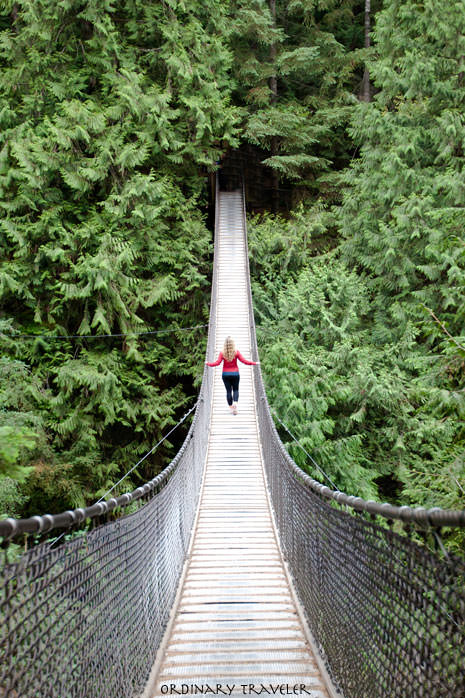 Sea to Sky Highway Lynn Canyon Suspension Bridge