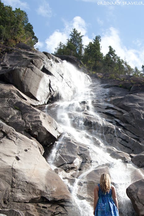 Shannon Falls Sea to Sky Highway British Columbia