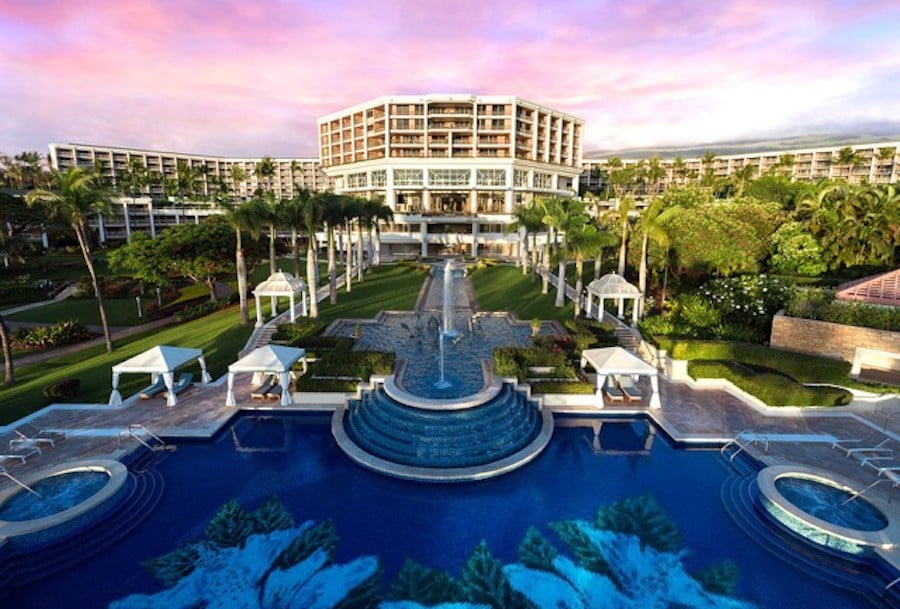 Staying at The Grand Wailea in Maui, Hawaii