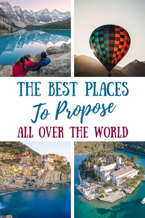 The Best Places To Propose In The World