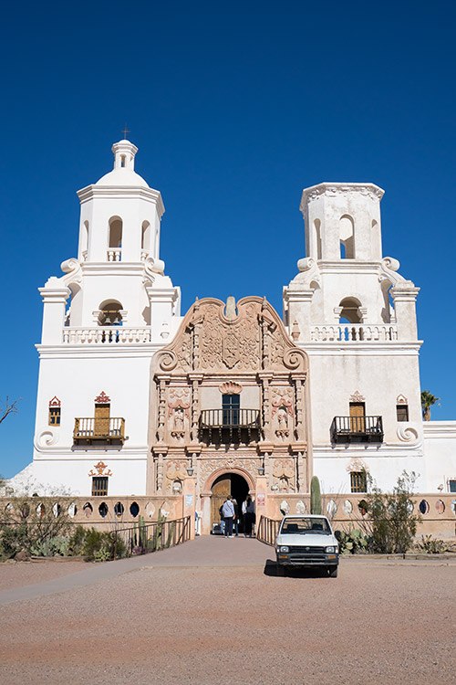 Mission San Xavier del Bac in Tucson, Arizona