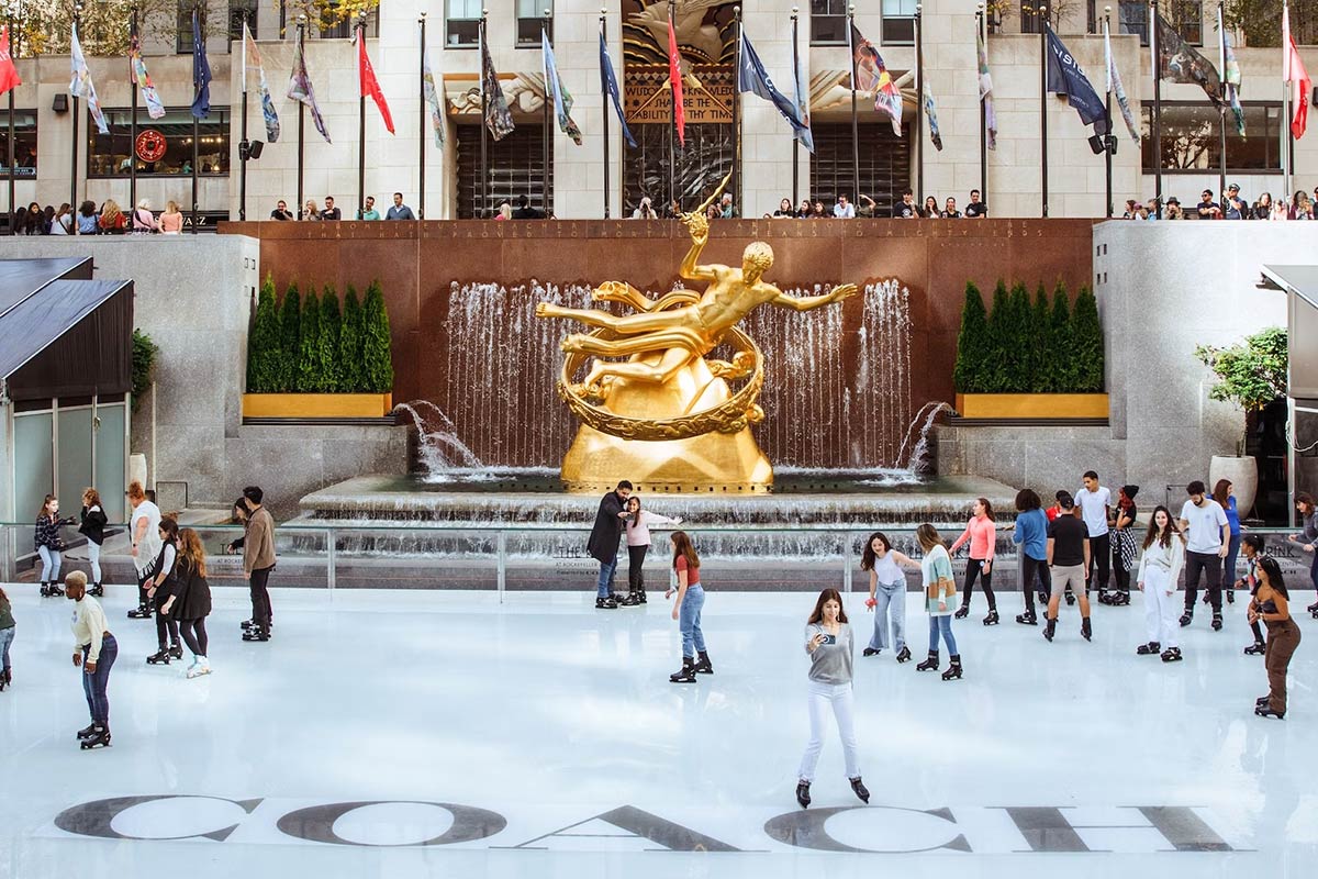 Rink at Rockefeller New York Holiday Experience