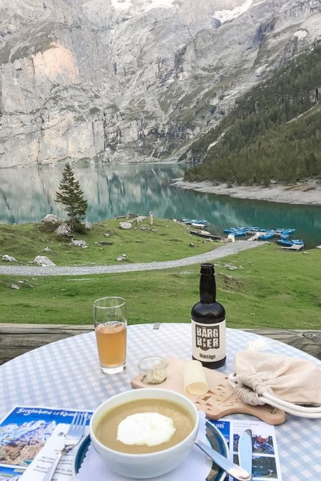 Where to Eat in Kandersteg - Berghotel Oeschinensee Restaurant 