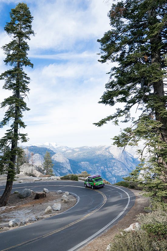 Glacier Point Road - Yosemite National Park